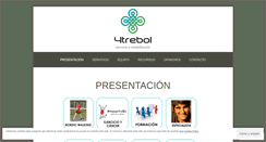 Desktop Screenshot of 4trebol.com